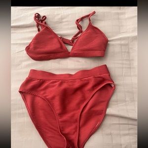 Maroon SHEIN bikini 🐚 2 for $15